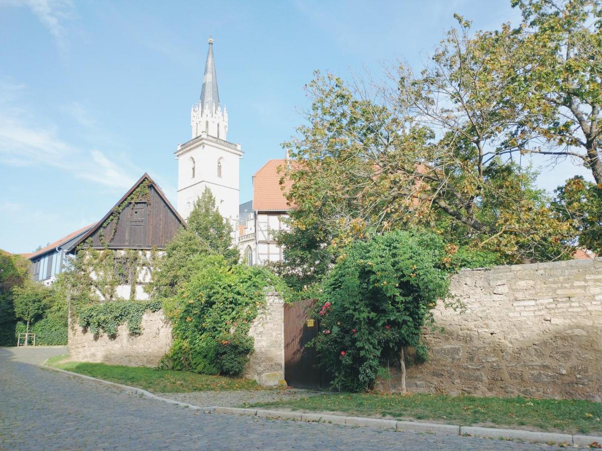 Pension Bergstube Bad Langensalza Exterior foto