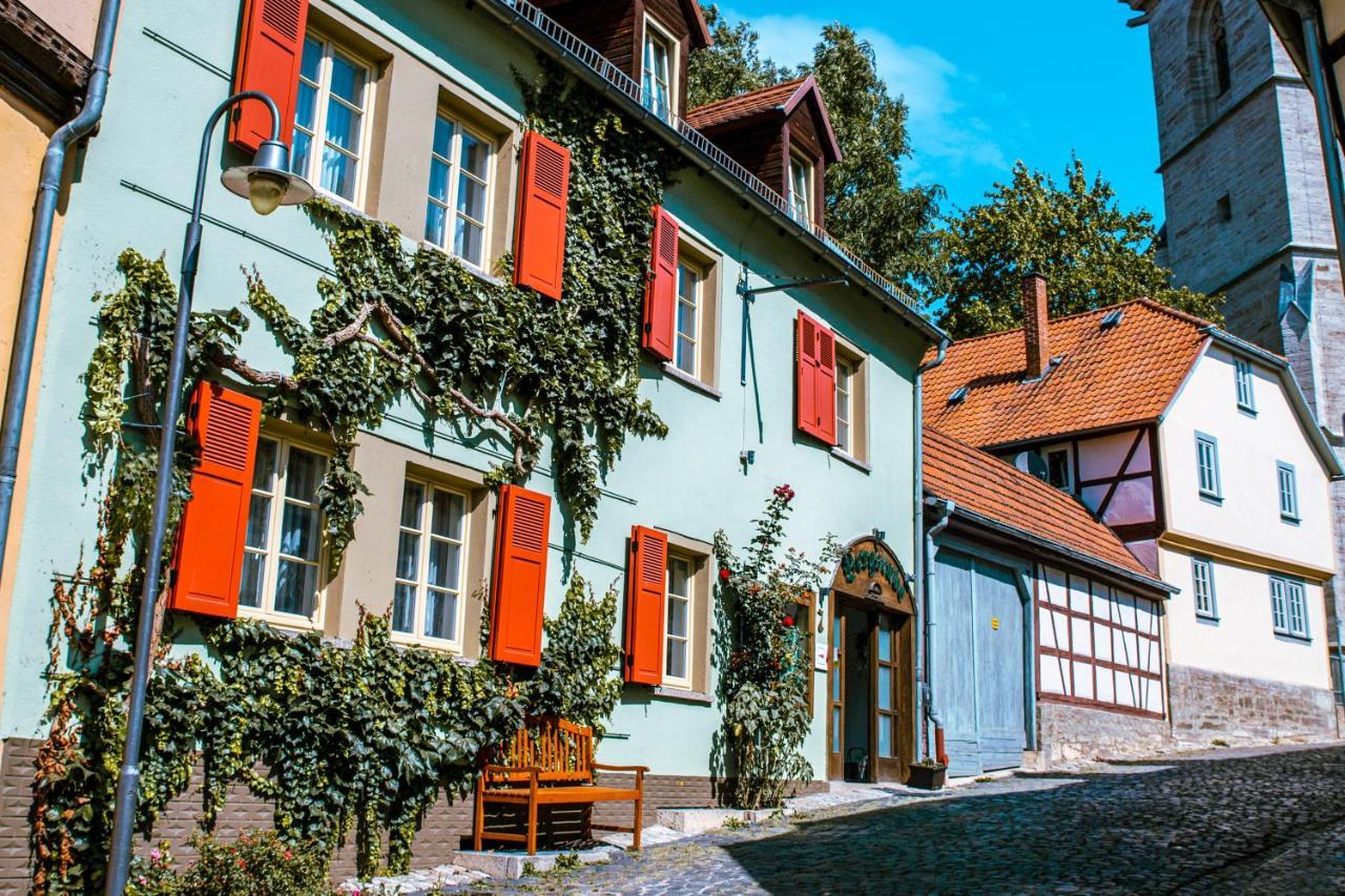 Pension Bergstube Bad Langensalza Exterior foto