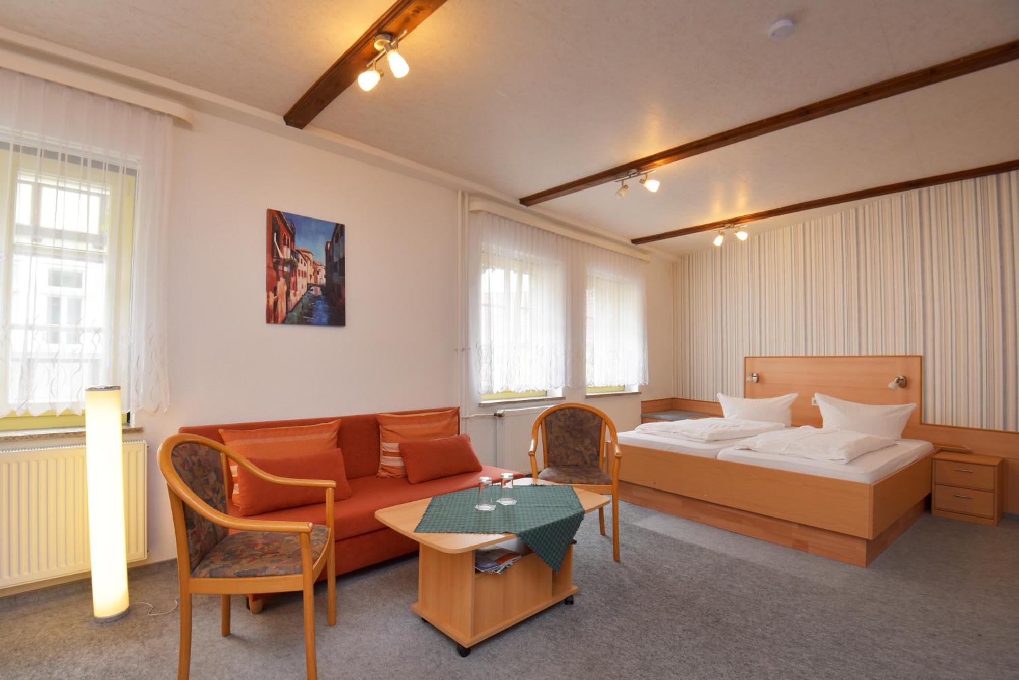 Pension Bergstube Bad Langensalza Exterior foto